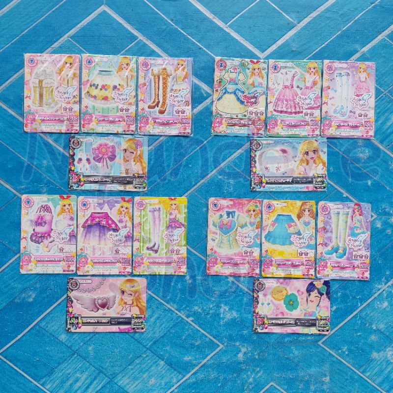 Jual Aikatsu Promotion Card Jepang Set 4 Card Tops Bottoms Accesories