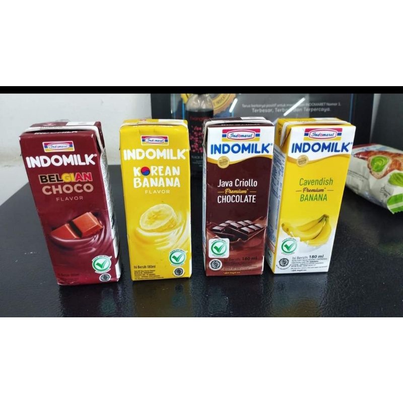 Jual Indomilk Susu Uht Ml Dus Isi Pcs Shopee Indonesia