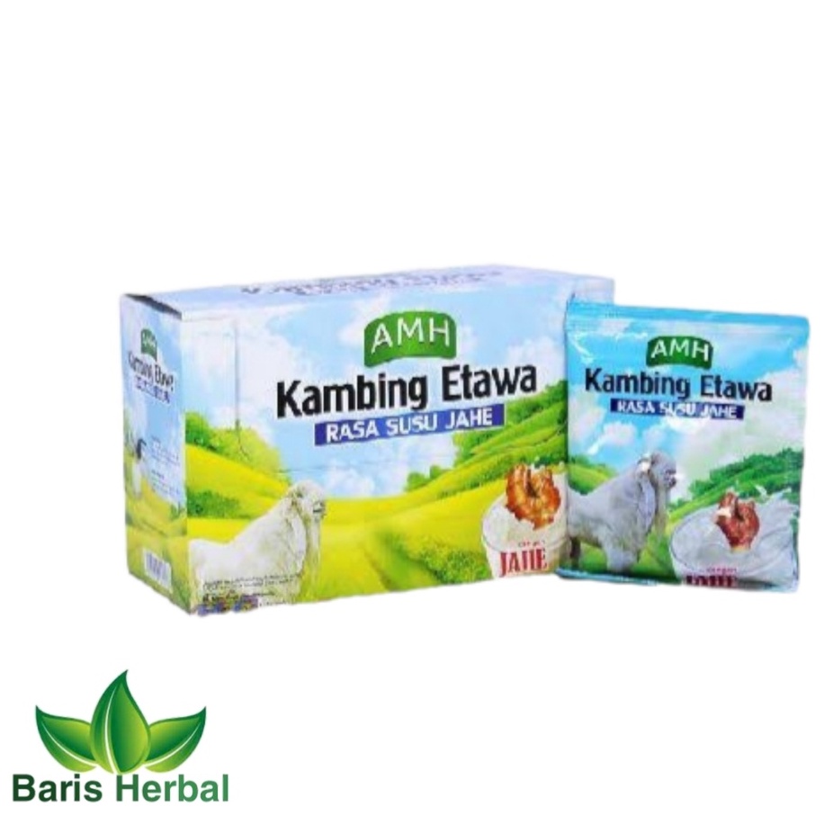 Jual Susu Kambing Etawa Amh Full Cream Original Jahe Merah Sachet