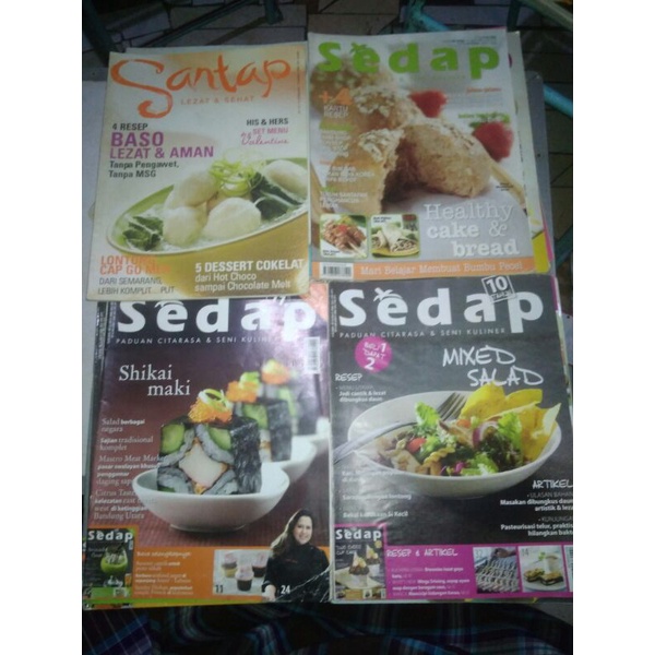 Jual SEDAP Majalah Masakan Shopee Indonesia