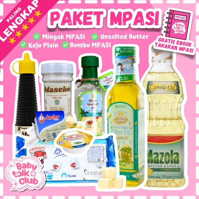 Jual Paket Mpasi Mini Lemak Tambahan Mpasi Evoo Belcube Ub Unsalted