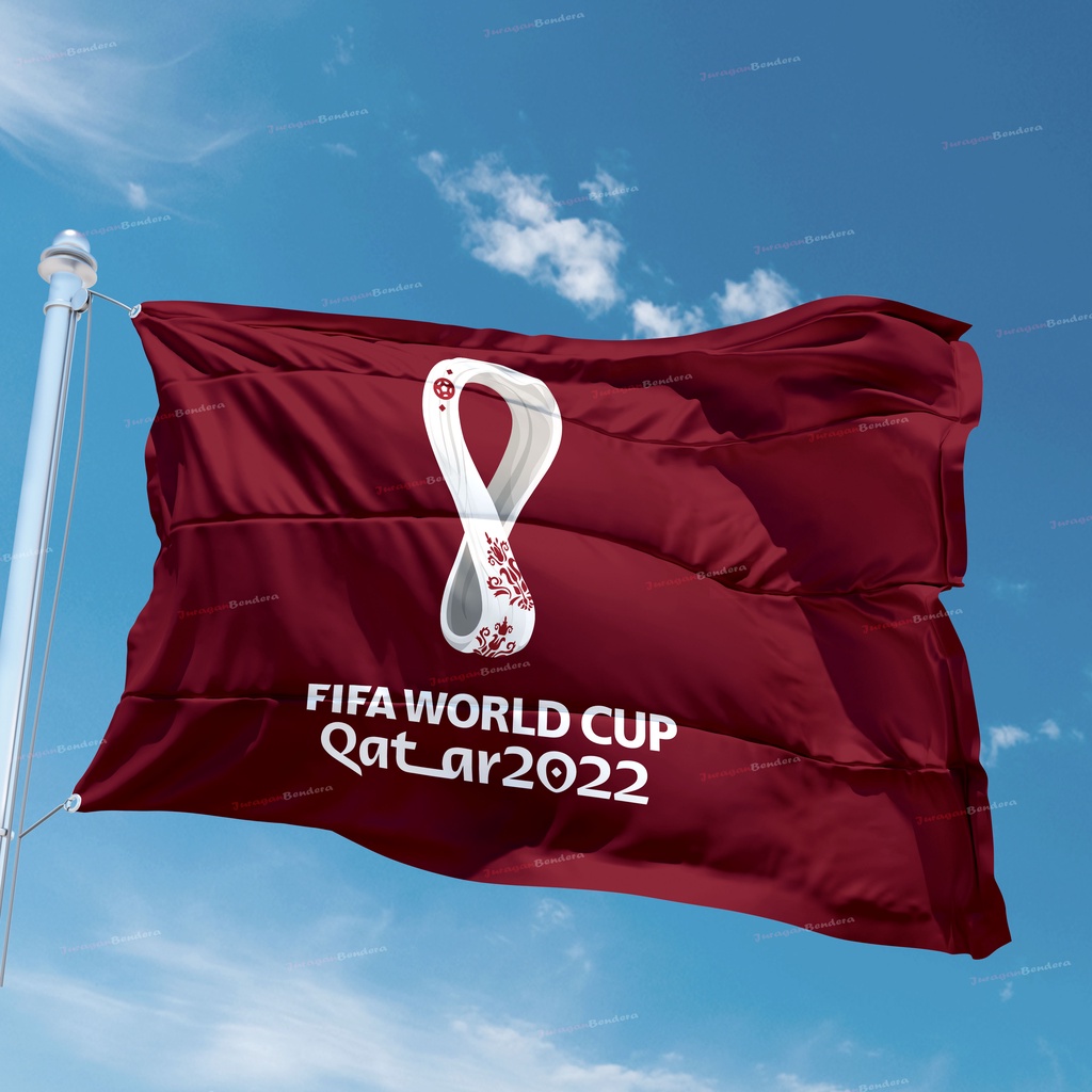 Jual Bendera Piala Dunia Fifa World Cup Qatar 2022 Shopee Indonesia