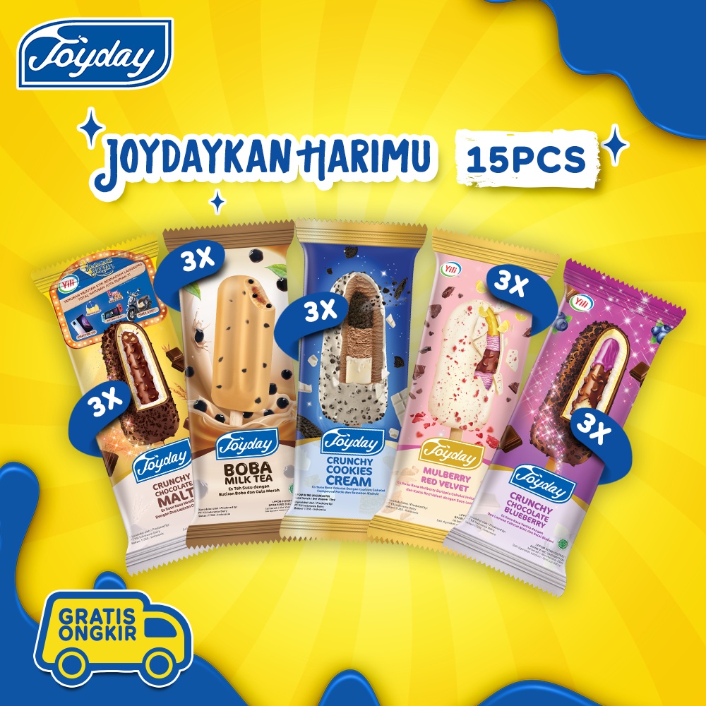 Jual Joyday Ice Cream Package Joyday Kan Hari Mu Isi Pcs Eskrim