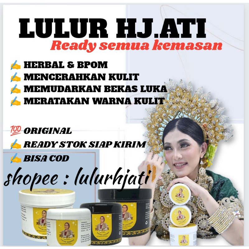 Jual Bedda Lotong Hj Ati 250 Gr Lulur Hj Ati 500 Gr Bedda Lotong Ria