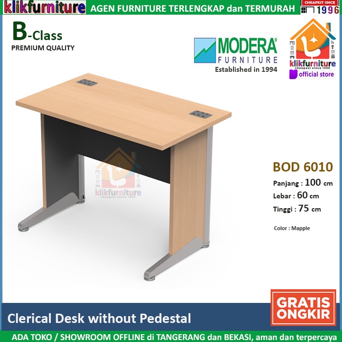 Jual Modera Bod Meja Clerical Desk Meja Kerja Meja Kantor Shopee