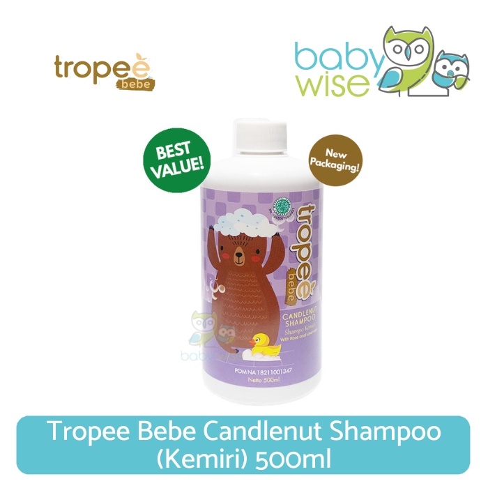 Jual Tropee Bebe Candlenut Shampoo Kemiri 500ml Shopee Indonesia