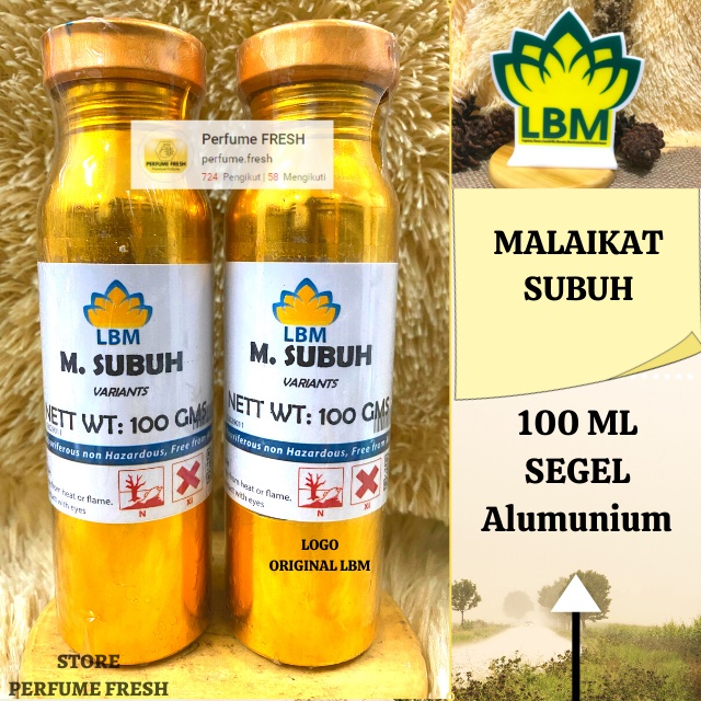 Jual Bibit Parfum Lbm Malaikat Subuh Ml Segel Alumunium Pabrik