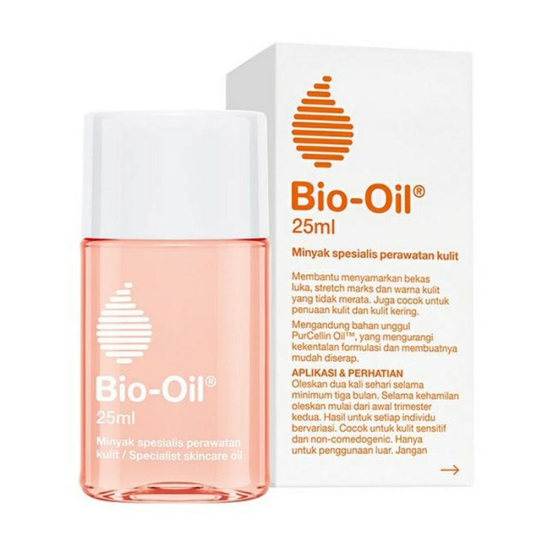 Jual Bio Oil 25 Ml Memudarkan Stretchmark Dan Bekas Luka Shopee