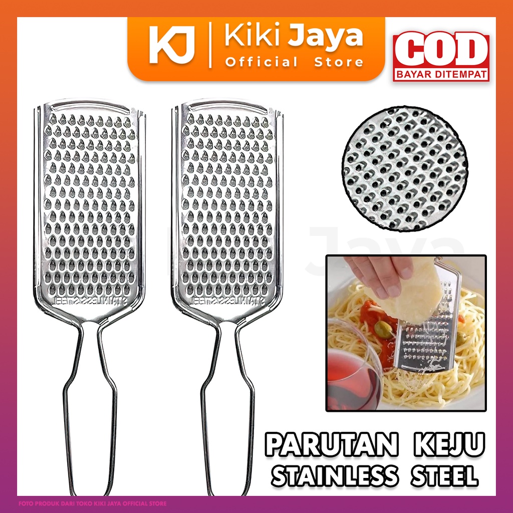 Jual KIKI Parutan Keju Stainless Steel Alat Parut Bahan Cokelat