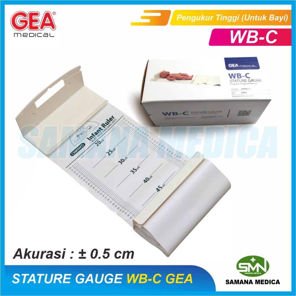 Jual Alat Ukur Tinggi Bayi Wb C Gea Stature Gauge Alat Ukur Tinggi