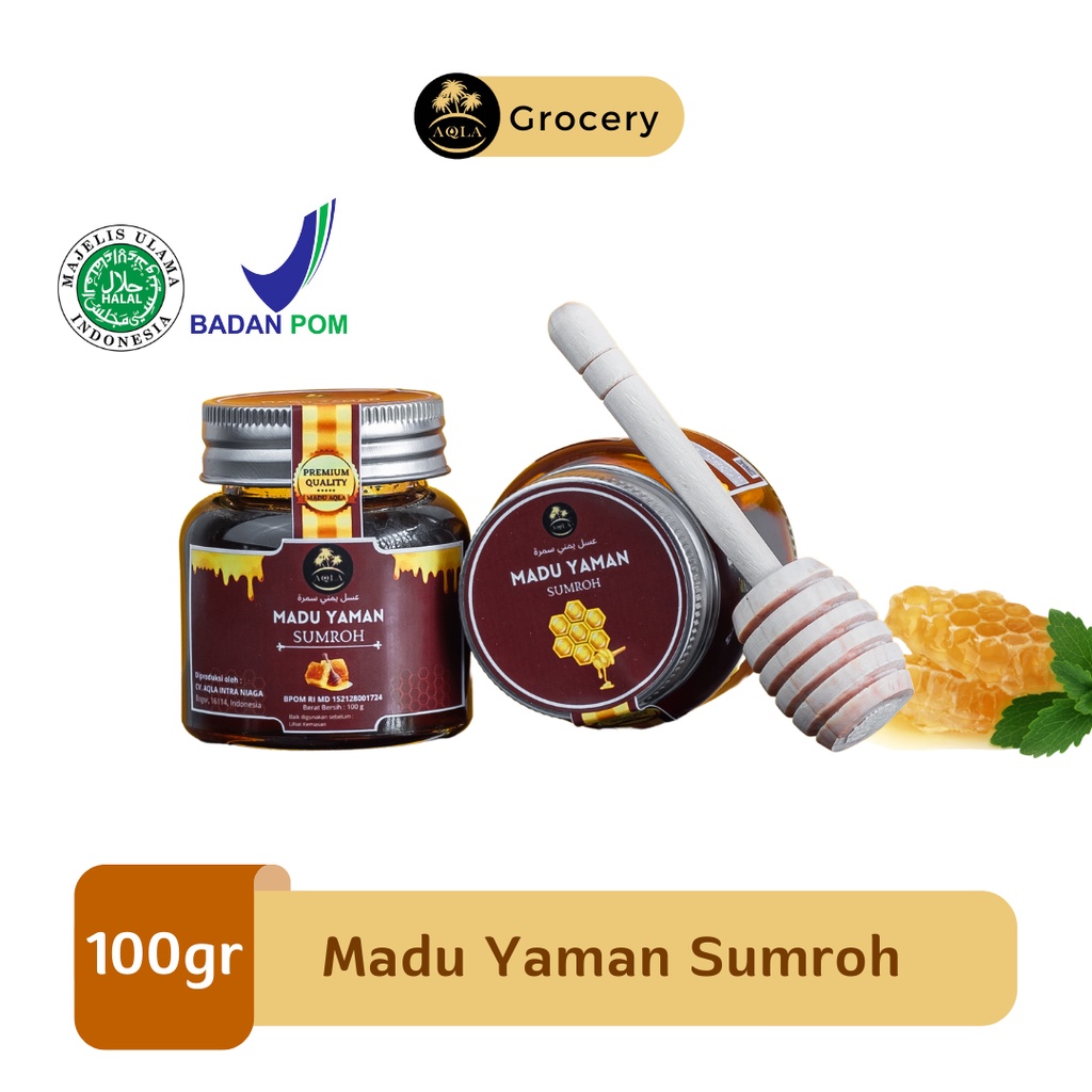 Jual Madu Yaman Sumroh Grade A Asli Isi Gr Shopee Indonesia