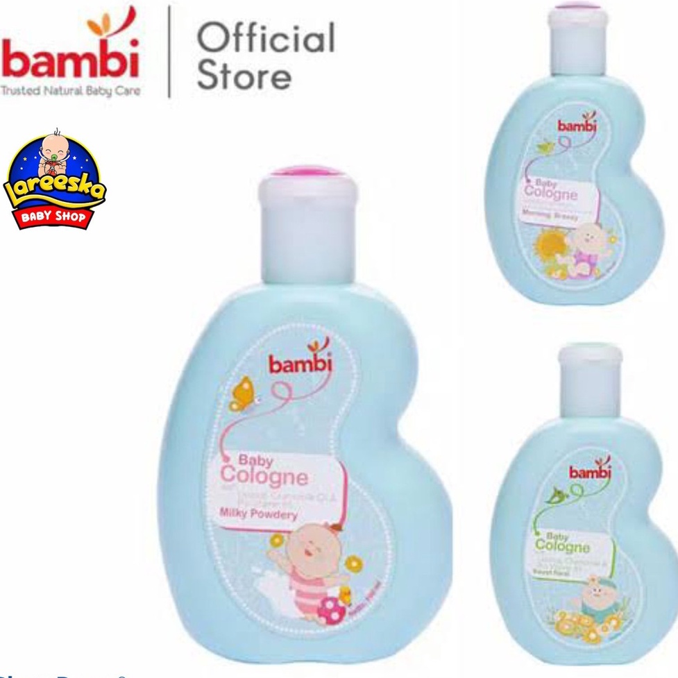 Jual Bambi Baby Cologne Sweet Floral Milky Powdery Morning Breezy