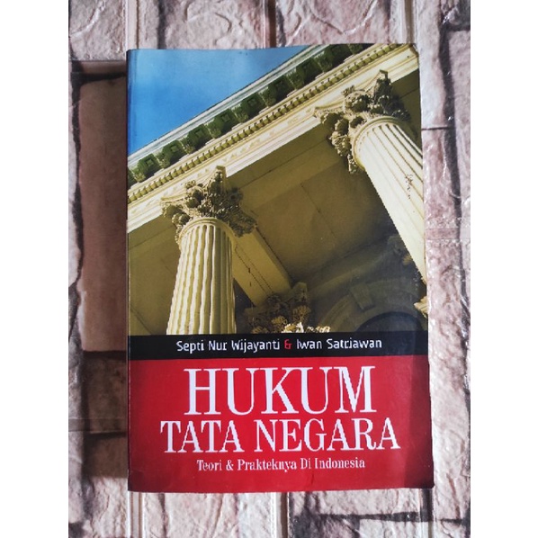 Jual Ori Buku Hukum Tata Negara Teori Dan Prakteknya Di Indonesia