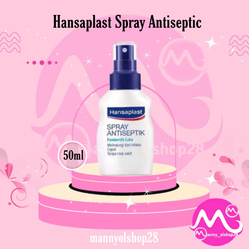 Jual Hansaplast Wound Spray Antiseptic 50ml Shopee Indonesia