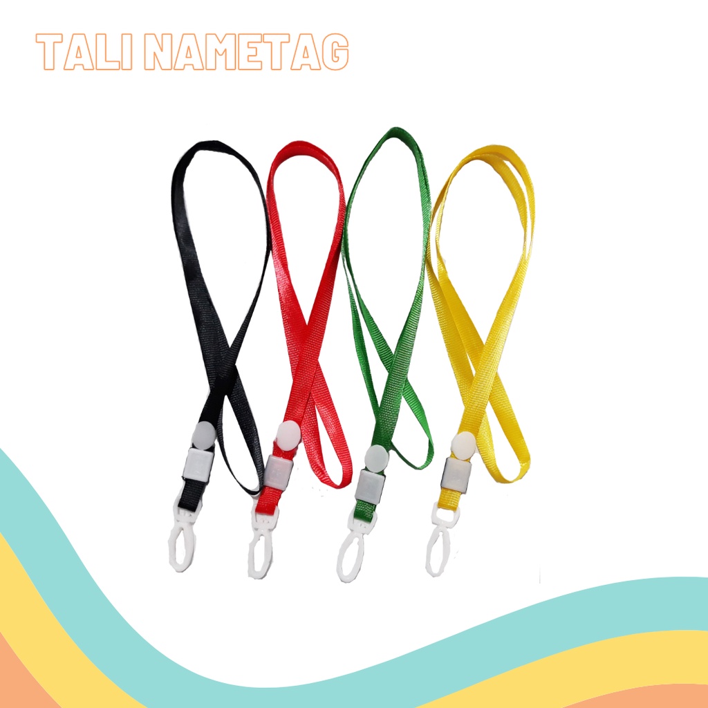 Jual Tali Cantol Id Card Plastik Kecil Pcs Shopee Indonesia