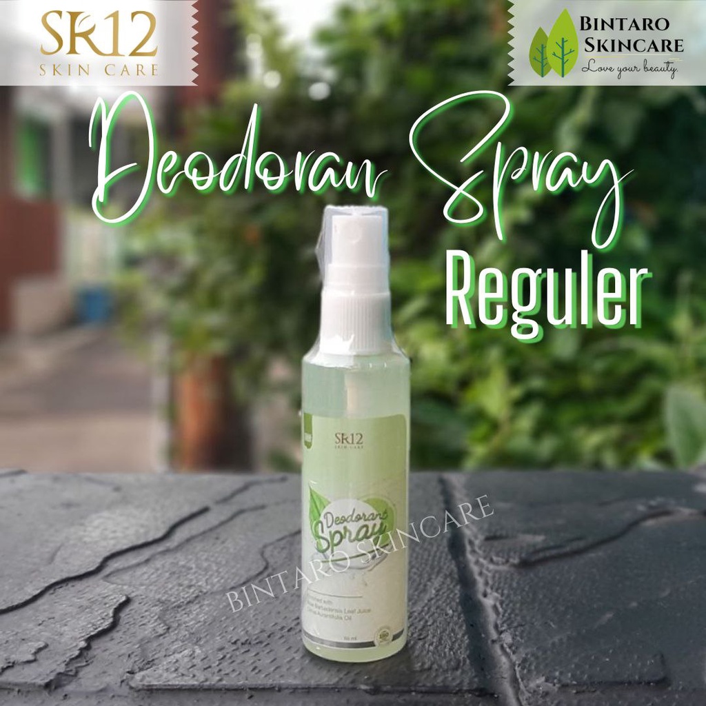 Jual Deodorant Spray Sr Tawas Herbal Ampuh Hilangkan Bau Badan