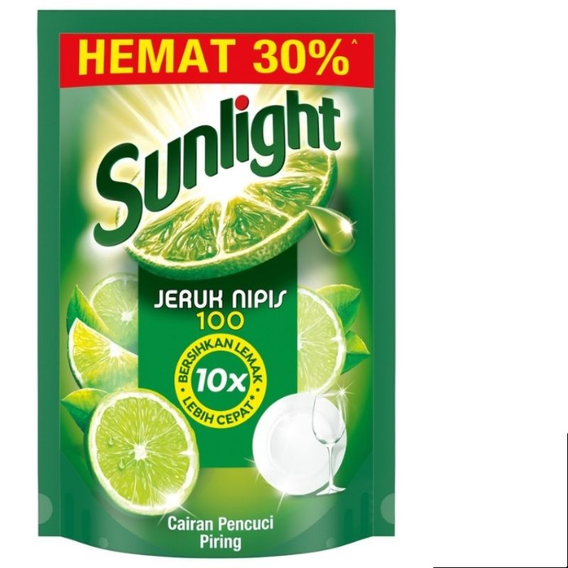 Jual Sunlight Sabun Cuci Piring Jeruk Nipis Refill 650ml 755ml