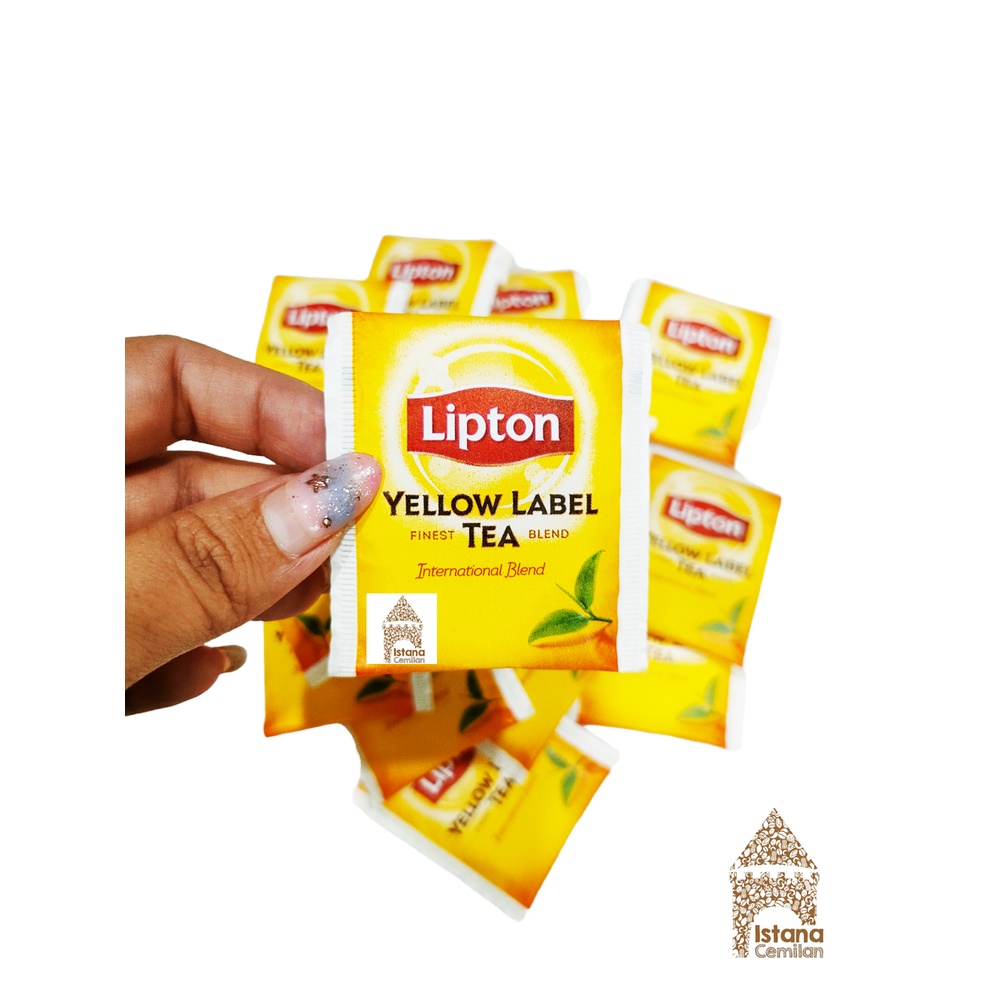 Jual Lipton Yellow Label Finest Tea International Blend Teh Celup