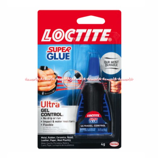 Jual Loctite Super Glue Ultra Gel Gr Lem Bentuk Gel Tahan Air Lem