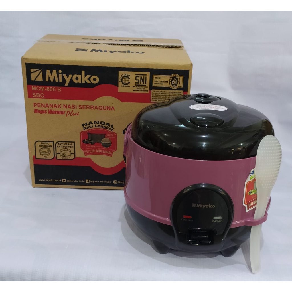 Jual Magic Rice Cooker Miyako Mcm B Sbc Shopee Indonesia