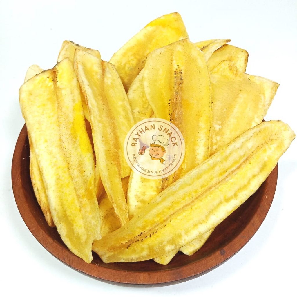 Jual Keripik Kripik Pisang Kepok Asin Manis Asli Pisang Lampung 100gr