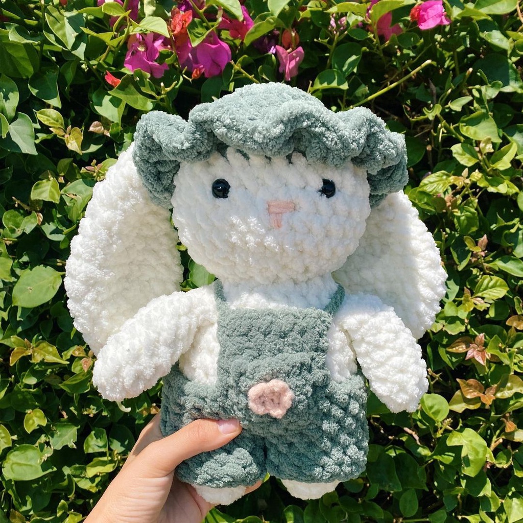 Jual Amigurumi Bunny Plushie Boneka Rajut Kelinci Shopee Indonesia