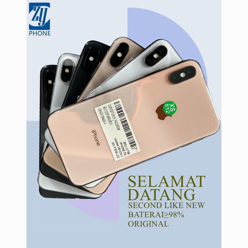 Jual Iphone Xs Max Gb Gb Second Fulset Seken Ex Inter Apple