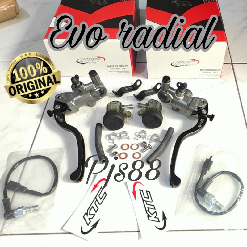 Jual Master Rem Set KTC Evo Radial 9 16 18 Master Rem KTC Evo Radial