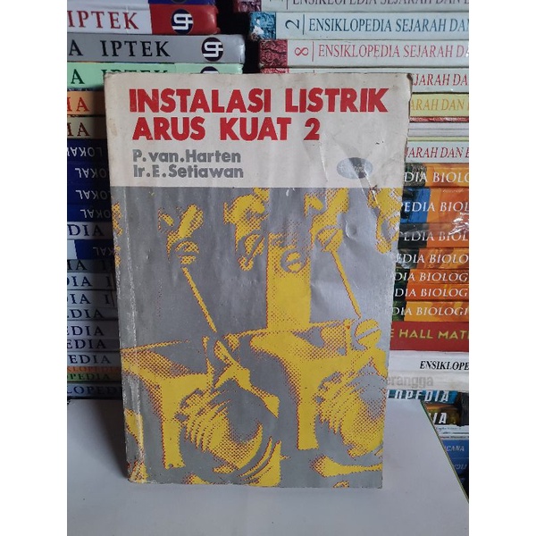 Jual Buku Instalasi Listrik Arus Kuat Oleh P Van Harten Shopee