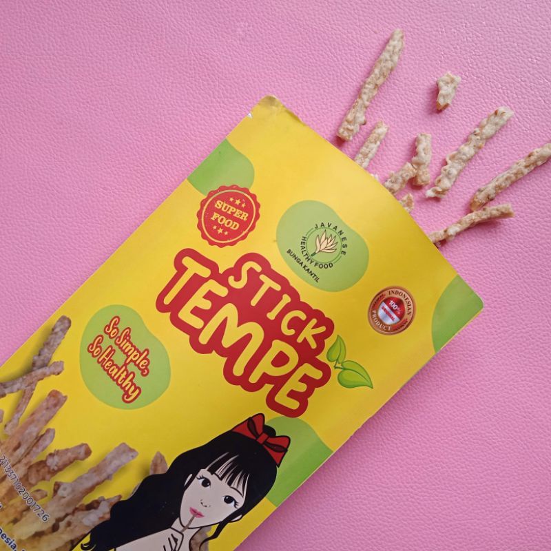 Jual Stick Tempe Keripik Gurih Original Renyah Enak Cemilan Sehat Plant