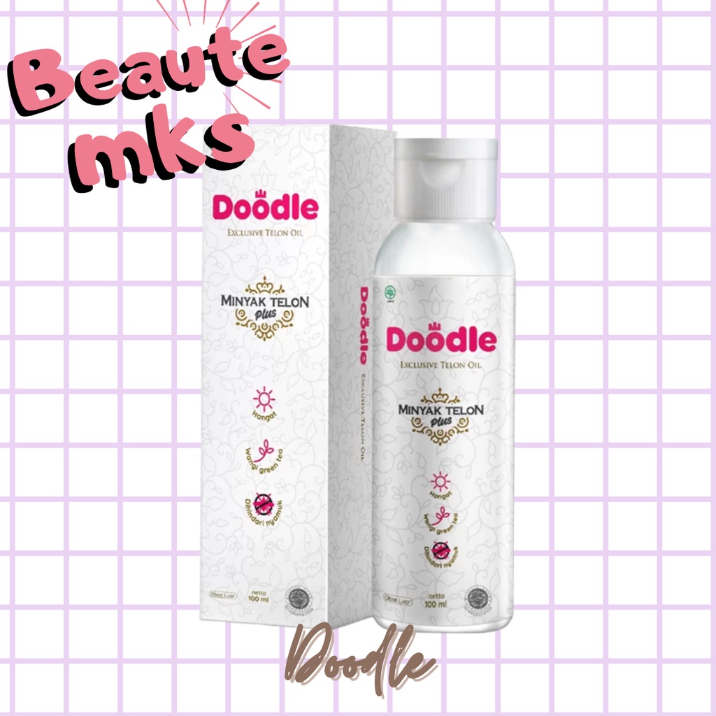 Jual Minyak Telon Bayi Eksklusif Doodle 60ml Shopee Indonesia