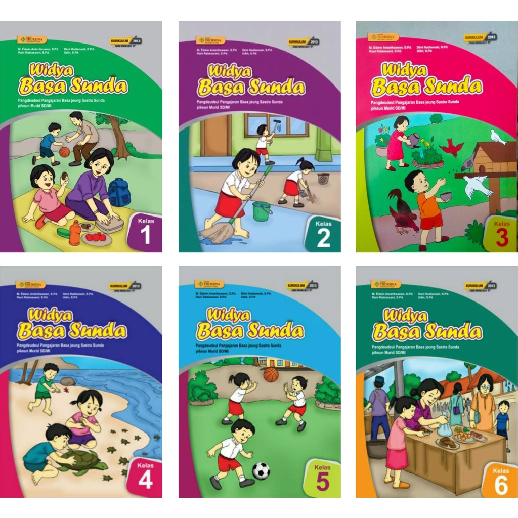 Jual Buku Siswa Widya Basa Sunda SD Kelas 1 S D 6 Shopee Indonesia