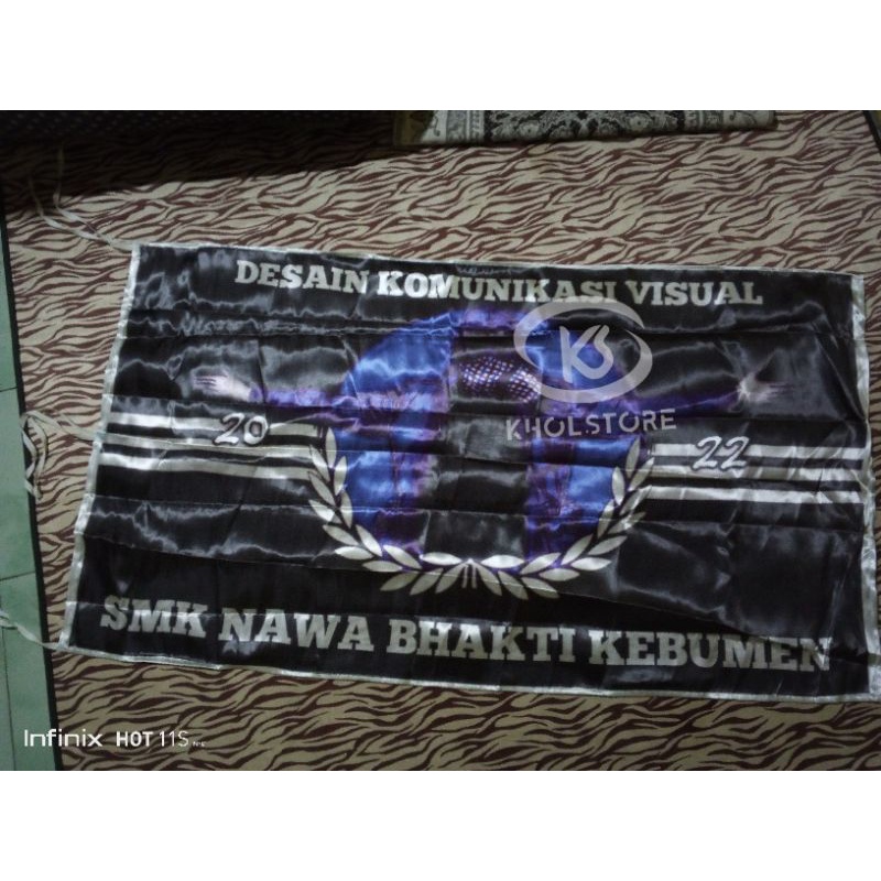 Jual Bendera Custom 120x80cm Bendera Kelas Bendera Komunitas Shopee