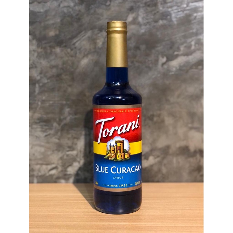 Jual Torani Syrup Rasa Blue Curacao 750 ML Sirup Torani 750 ML