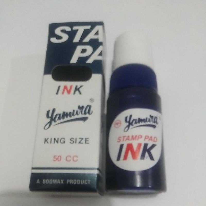 Jual TINTA STEMPEL STAMP PAD INK MERK YAMURA Shopee Indonesia