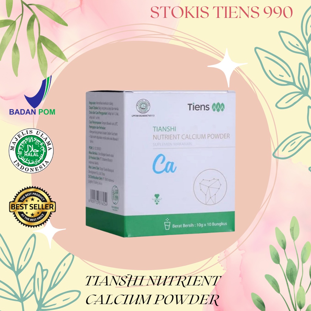 Jual Nutrient Calcium Powder Nhcp Tiens Shopee Indonesia