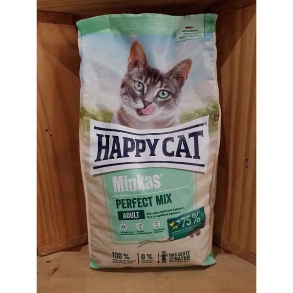 Jual Happy Cat Minkas Perfect Mix Adult 1 5 Kg Shopee Indonesia