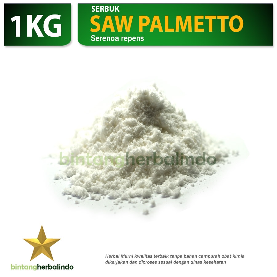 Jual Saw Palmetto Extract Prostat Rambut Rontok Perbesar Payudara Impot