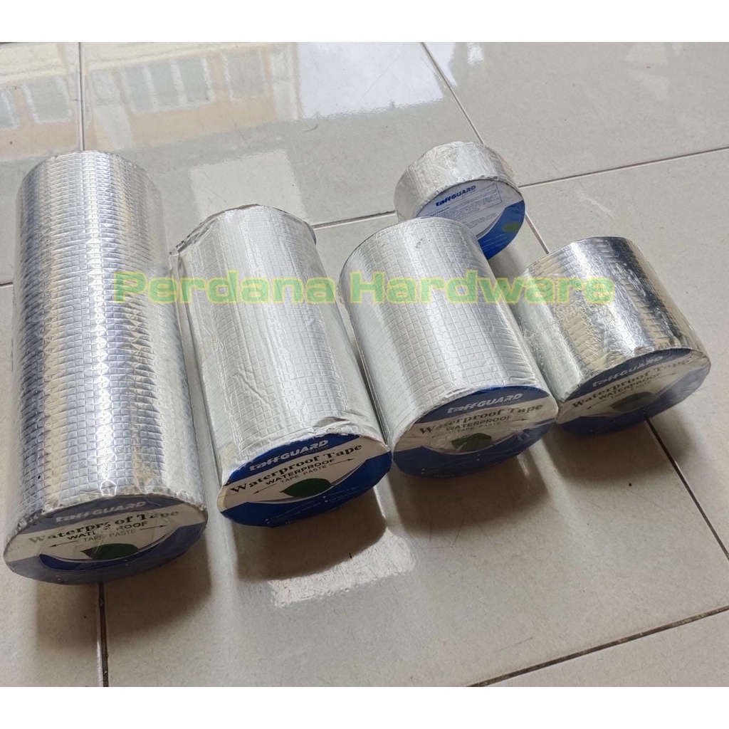 Jual Lakban Aluminium Foil Cm Butyl Waterproof Tape Lakban Aluminium