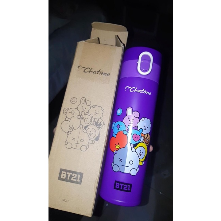 Jual Tumblr BTS Chatime Bt21 Shopee Indonesia