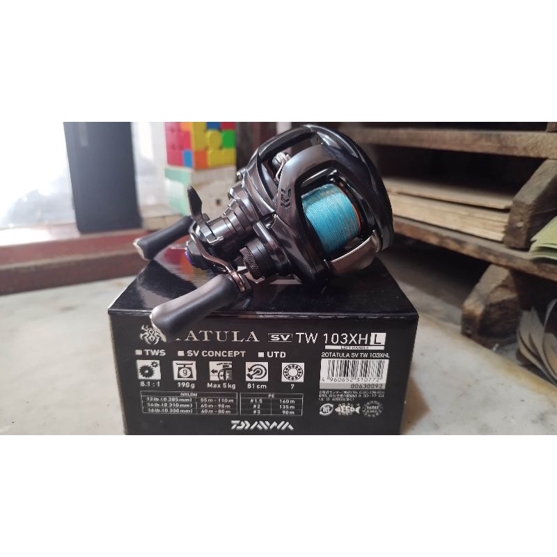 Jual Reel Daiwa Tatula Sv Tw Xhl Svtw Xhl Seken Second Bekas