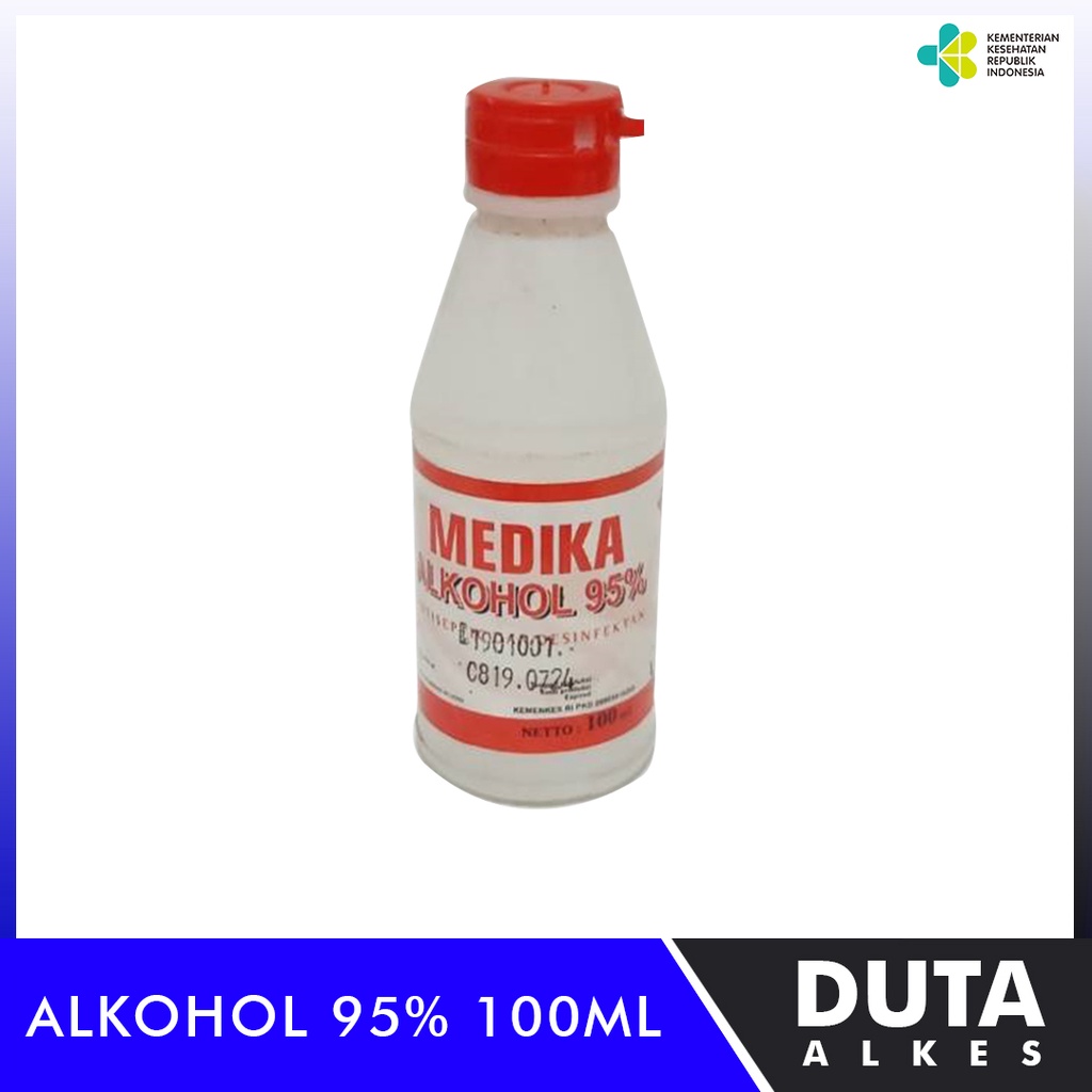 Jual Alkohol 95 Medika 100 Ml Shopee Indonesia