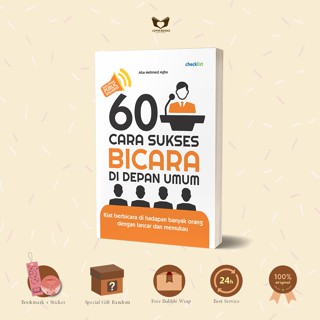 Jual Buku 60 Cara Sukses Bicara Di Depan Umum Checklist Shopee