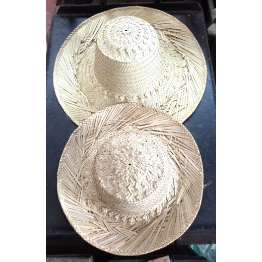 Jual Topi Anyaman Pandan Natural Cm Cm Shopee Indonesia