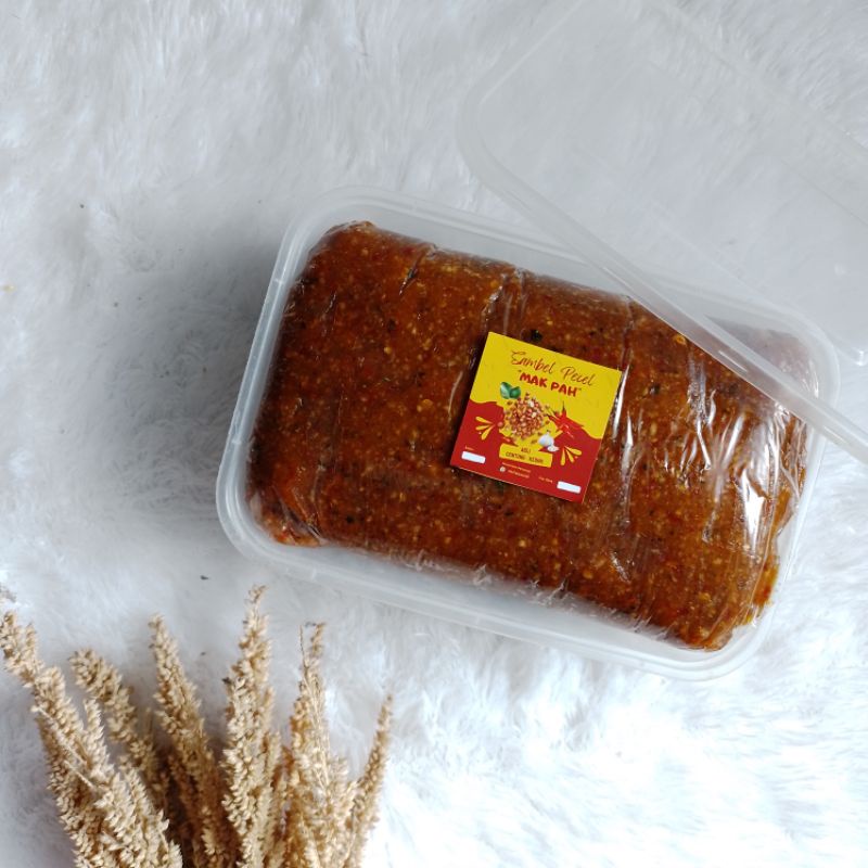 Jual Sambel Pecel Mak Pah Khas Kediri Kemasan 1kg Sambal Pecel Asli