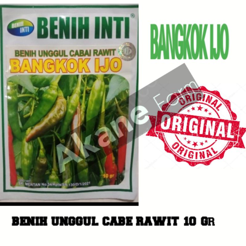 Jual Benih Cabai Rawit Hijau BANGKOK IJO 10 Gr Shopee Indonesia