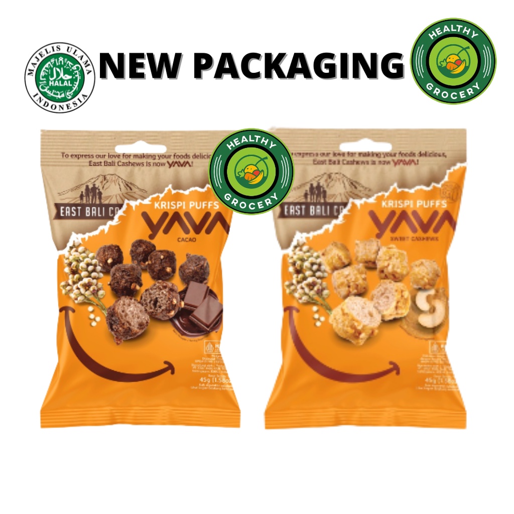 Jual East Bali Cashews Krispi Puffs Mente Manis Cokelat Gr Shopee