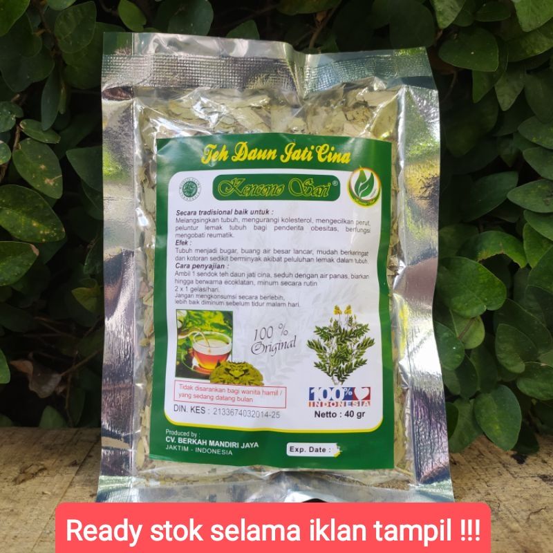 Jual Teh Daun Jati Cina Teh Pelangsing Teh Peluntur Lemak Gram