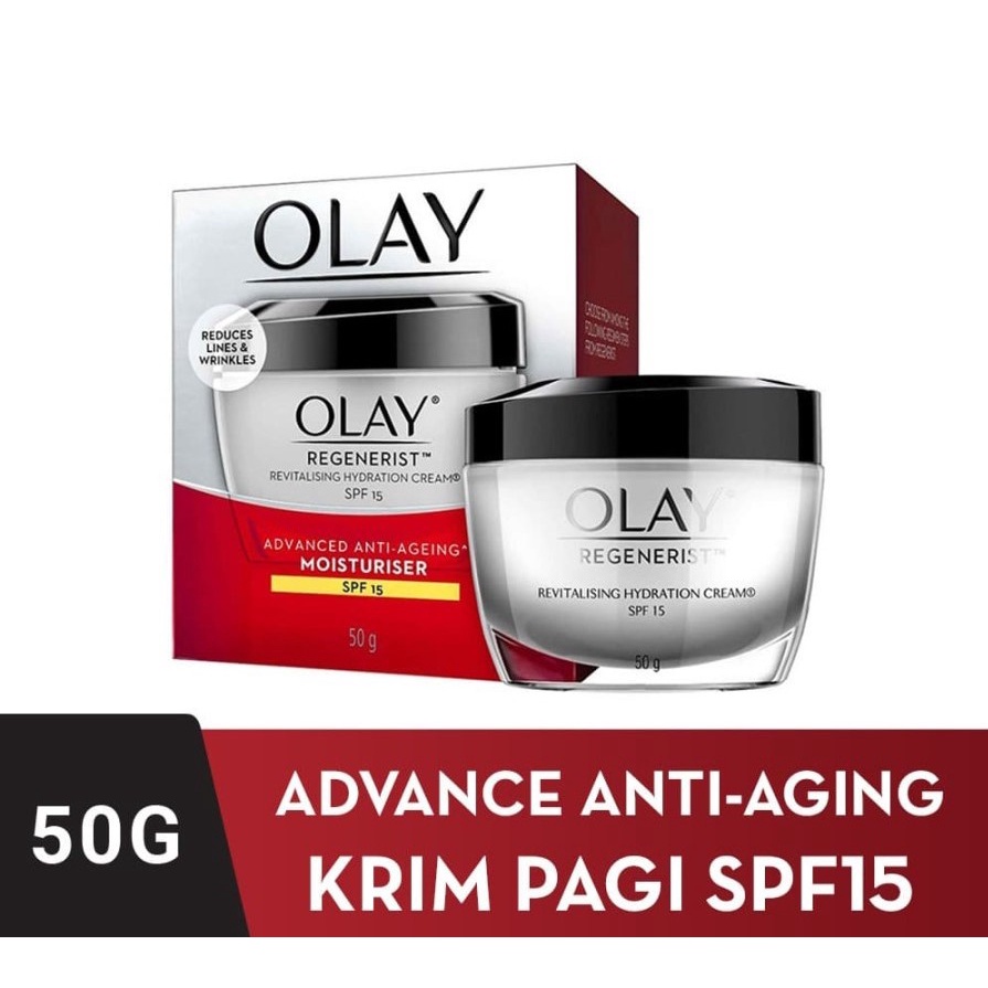 Jual Olay Regenerist Revitalising Day Night Cream Anti Ageing Krim G