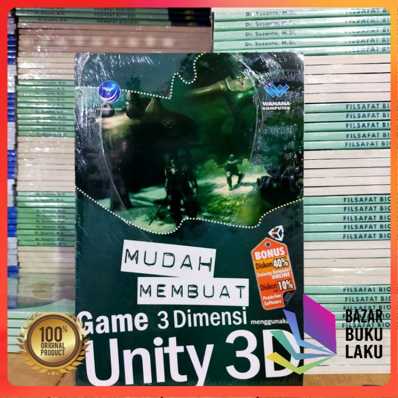 Jual BUKU Mudah Membuat Game 3 Dimensi Menggunakan Unity 3D Shopee